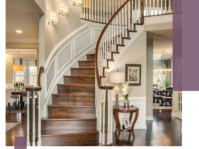 Изготовление лестниц под ключ в Благовещенске — металлокаркас и отделка