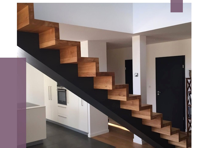 Изготовление деревянных лестниц в Благовещенске от 88281 руб. | ПРОЛЁТ-Бгв