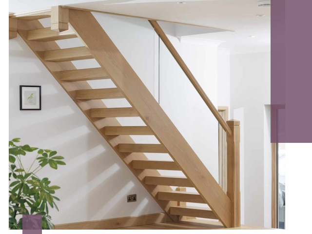 Изготовление деревянных лестниц под ключ в Благовещенске для дома