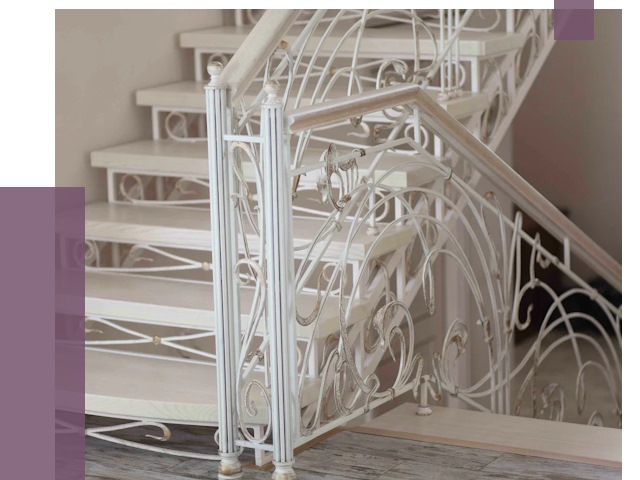 Изготовление кованых лестниц на заказ в Благовещенске от 88281 руб. | ПРОЛЁТ-Бгв