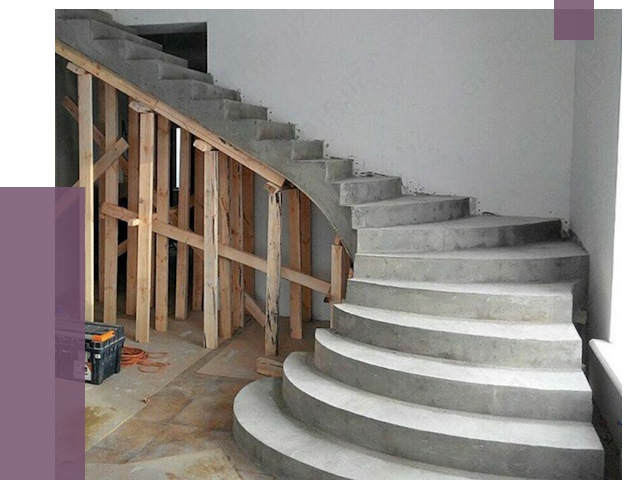 Изготовление бетонных лестниц под ключ в Благовещенске от 20253 руб. | ПРОЛЁТ-Бгв
