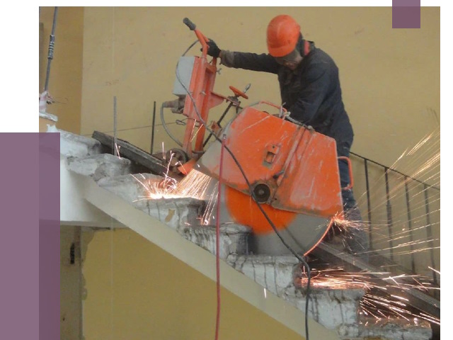 Демонтаж бетонных лестниц в Благовещенске от 4674 руб. за м2 | ПРОЛЁТ-Бгв