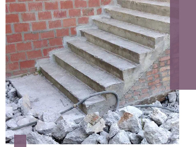 Демонтаж бетонных лестниц в Благовещенске: быстро и безопасно