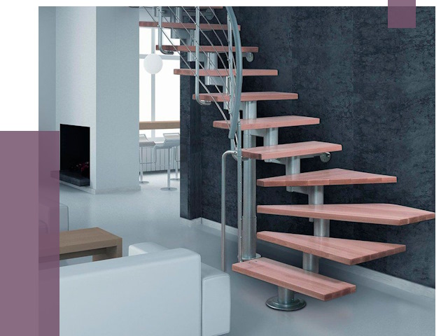 Модульные лестницы в Благовещенске от 17137 руб. — купить в ПРОЛЁТ-Бгв