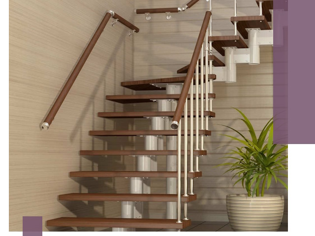 Изготовление модульных лестниц под ключ в Благовещенске