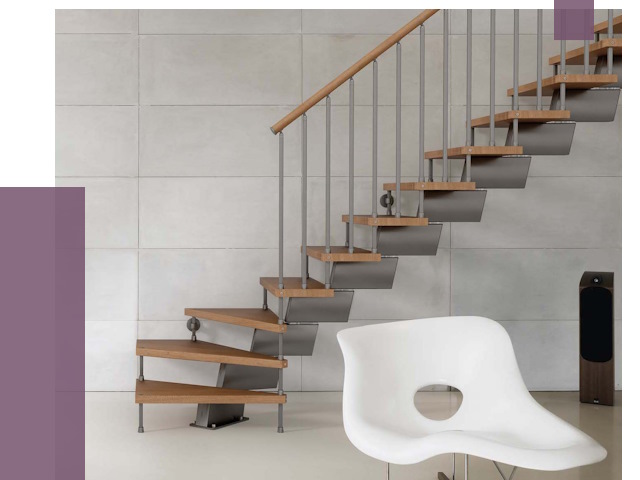 Монтаж модульных лестниц в Благовещенске от 6439 руб. 