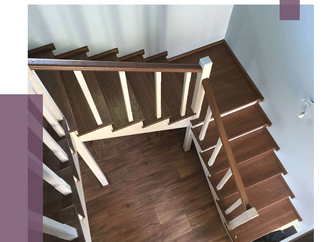 Изготовление П-образных лестниц в Благовещенске от 15423 руб.