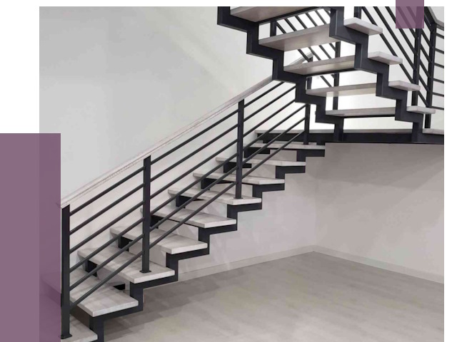 Лестницы на металлокаркасе под ключ в Благовещенске от 12983 руб. | ПРОЛЁТ-Бгв