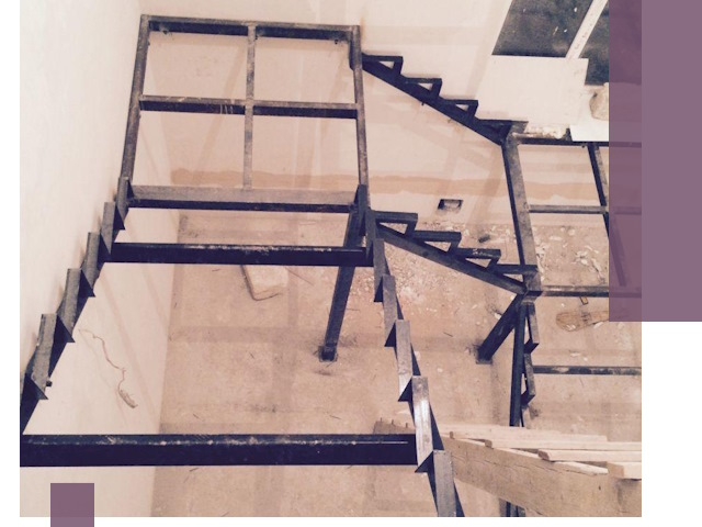 Монтаж лестниц на металлокаркасе в Благовещенске быстро и качественно