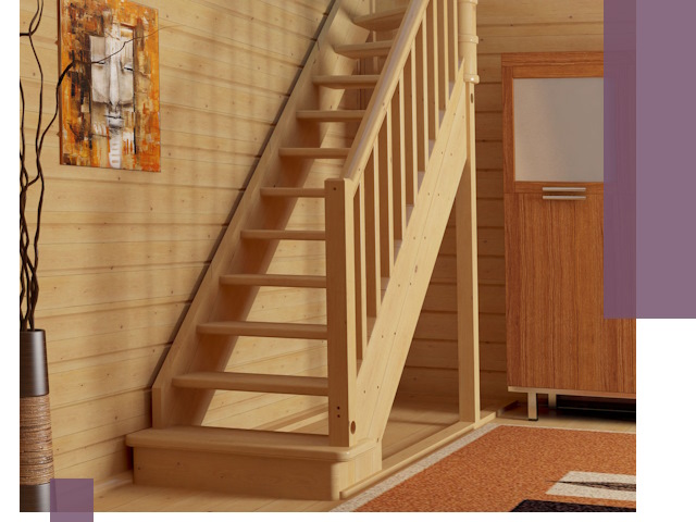 Лестницы эконом класса под ключ в Благовещенске — недорого и быстро