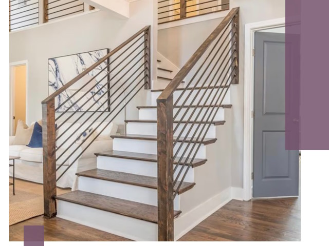 Лестницы для коттеджа под ключ в Благовещенске — изготовление и монтаж