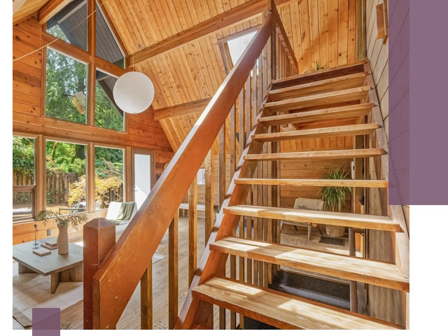 Лестницы для дачи под ключ в Благовещенске — изготовление и монтаж