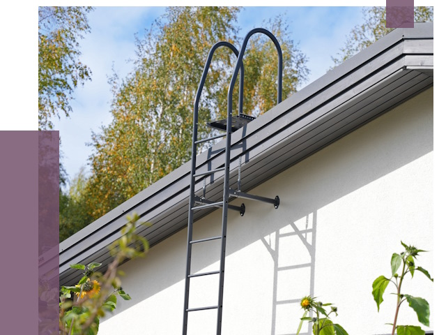 Лестницы на крышу в Благовещенске от 19422 руб. — монтаж и монтаж ПРОЛЁТ-Бгв