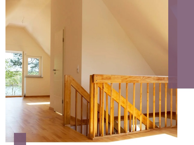 Мансардные лестницы на заказ в Благовещенске — монтаж и изготовление