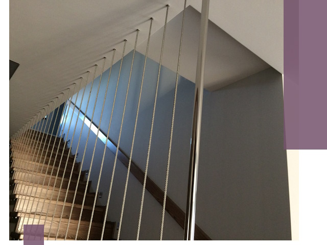 Тросовые перила под ключ в Благовещенске — производство и монтаж