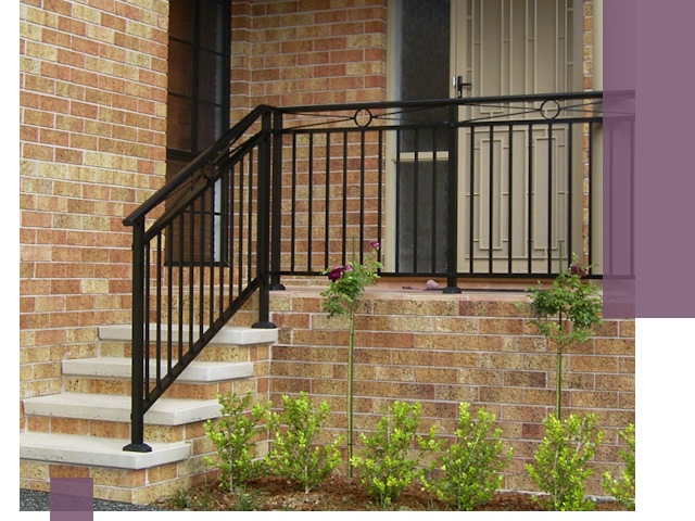 Уличные перила из металла под ключ в Благовещенске