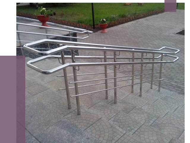 Перила для инвалидов в Благовещенске от 7706 руб. под ключ | ПРОЛЁТ-Бгв