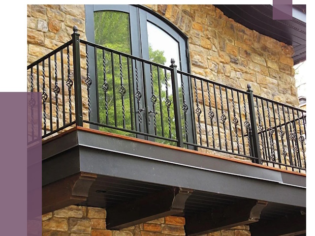 Балконные ограждения в Благовещенске от 8153 руб. — купить | ПРОЛЁТ-Бгв