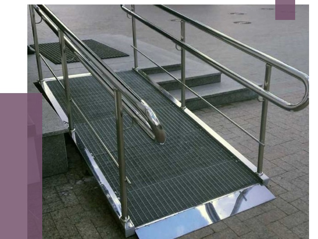 Монтаж пандусов для инвалидов в Благовещенске от 8745 руб. под ключ | ПРОЛЁТ-Бгв