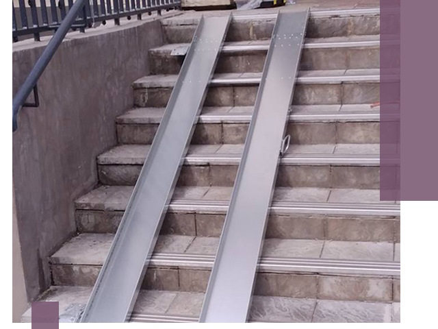 Демонтаж откидных пандусов профессионально в Благовещенске