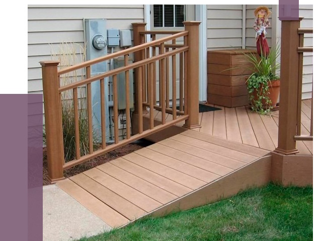 Пандус на крыльцо в Благовещенске под ключ от 7893 руб. 