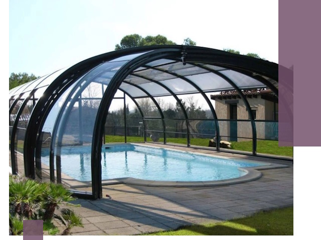 Навесы для бассейна в Благовещенске: изготовление и монтаж под ключ