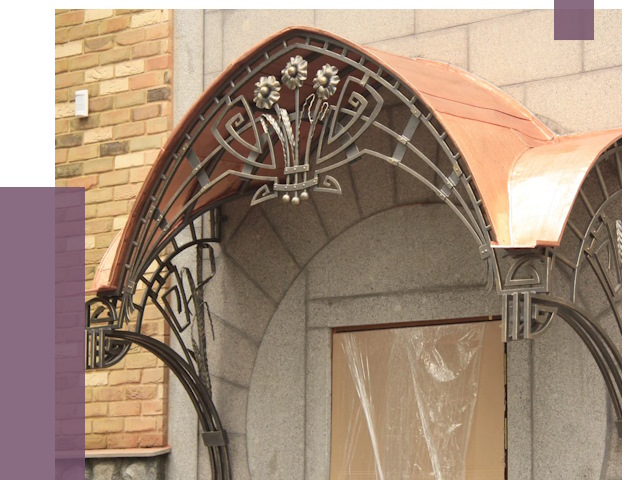 Арочные козырьки в Благовещенске от 14800 руб. 