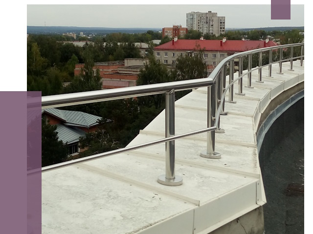 Парапеты и ограждения кровли в Благовещенске от 5037 руб. 