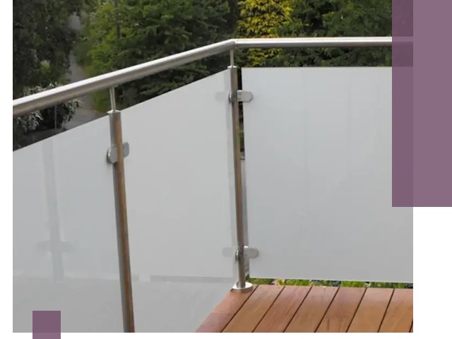 Алюминиевые парапеты для балконов и террас в Благовещенске