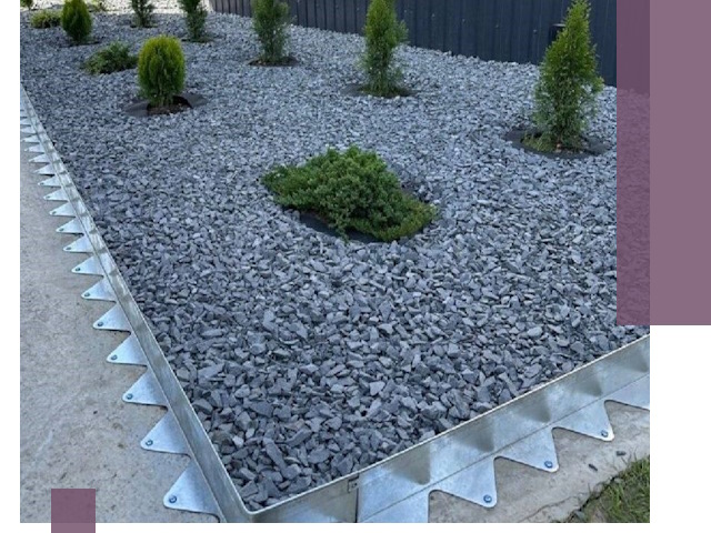 Оцинкованные металлические бордюры под заказ в Благовещенске