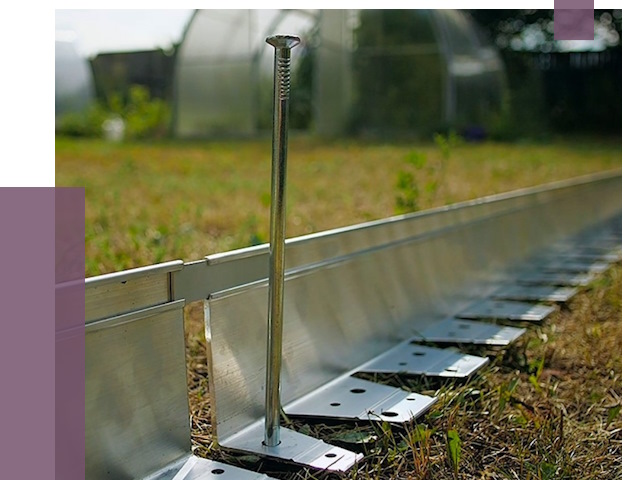 Металлические бордюры для газона в Благовещенске от 4362 руб. | ПРОЛЁТ-Бгв