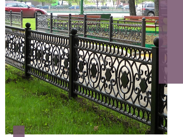 Секционные газонные ограждения под ключ в Благовещенске