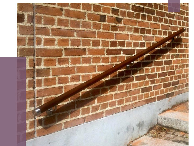 Изготовление пристенных поручней в Благовещенске от 4518 руб. — ПРОЛЁТ-Бгв