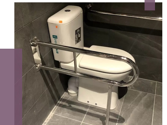 Поручни для санузлов в Благовещенске от 4362 руб. | ПРОЛЁТ-Бгв