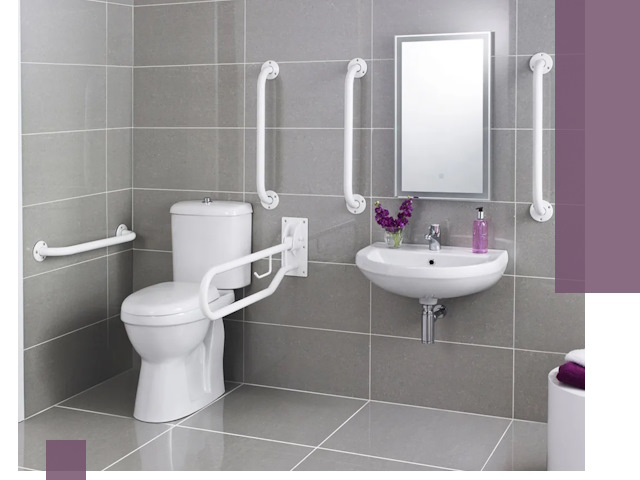 Поручни для санузлов в Благовещенске: установка, ремонт и монтаж