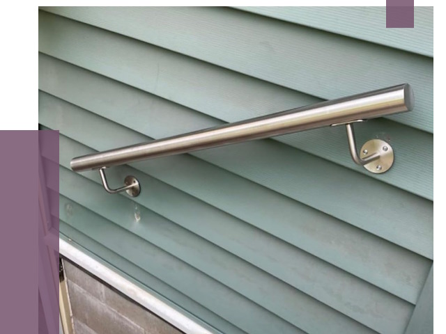 Поручни из нержавеющей стали в Благовещенске от 7790 руб.  | ПРОЛЁТ-Бгв