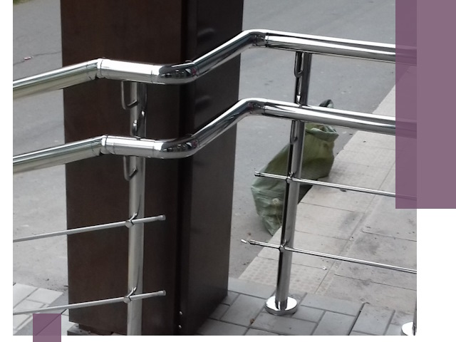 Монтаж поручней из нержавеющей стали в Благовещенске качественно и быстро